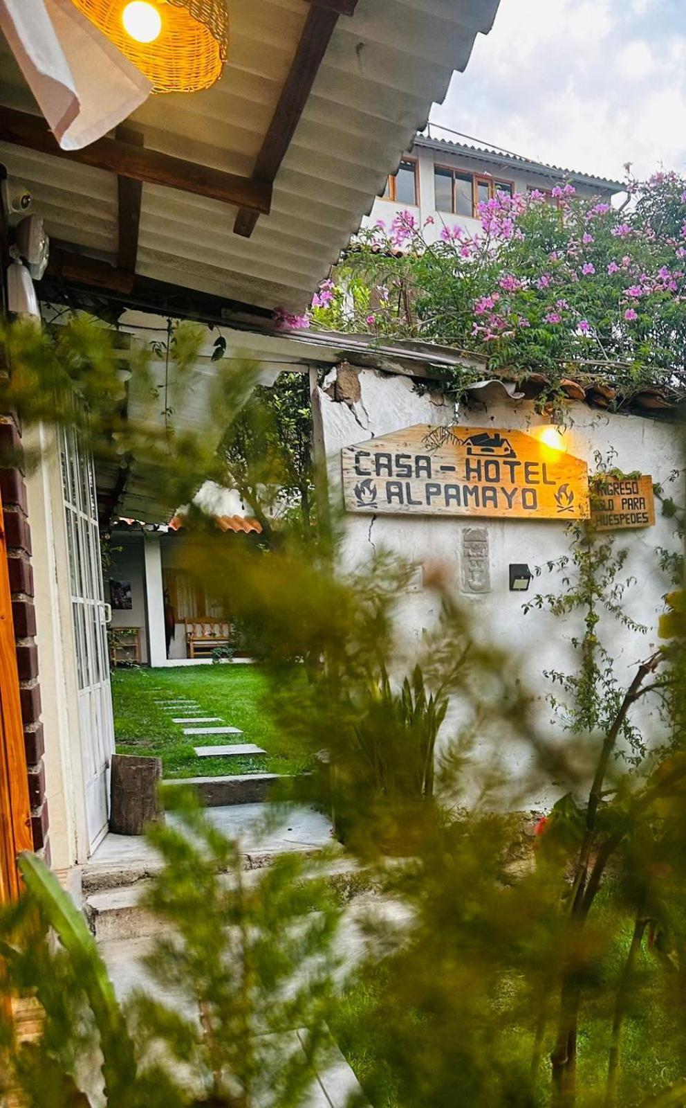 Alpamayo Casa Hotel - Restaurante Yungay Exteriör bild
