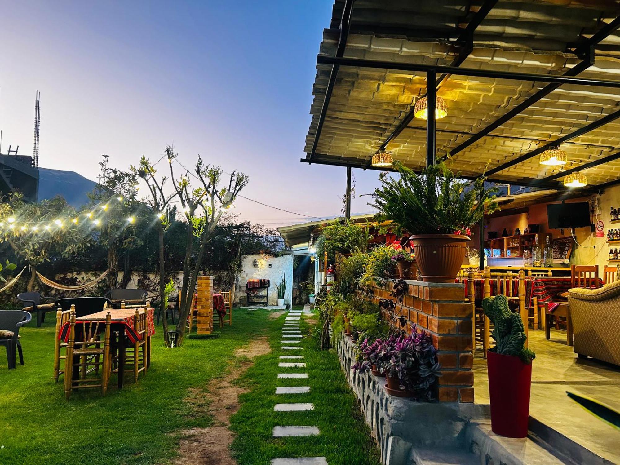 Alpamayo Casa Hotel - Restaurante Yungay Exteriör bild